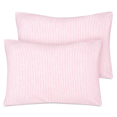 Vista 19 de Zenssia Fundas de Almohada de Algodón Orgánico para Niños Pequeños, Paquete de 2, Fundas de Almohada de Viaje de 13x18 Pulgadas con Cierre de Sobre