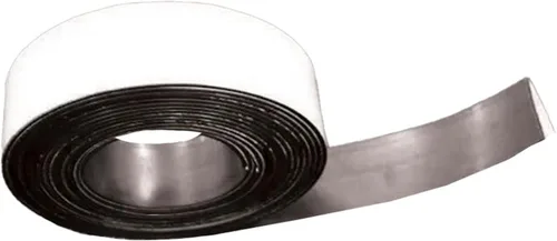 Vista 2 de School Smart Tira de goma magnética con respaldo adhesivo, 1/2 pulgada x 10 pies
