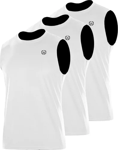 Vista 14 de NELEUS Camiseta sin mangas Dry Fit para hombre