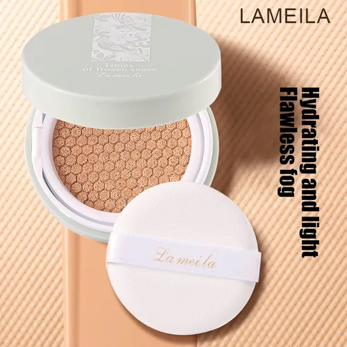 Vista 7 de Cojín de aire BB Cream Iluminador de sentido de luz Corrector Hidratante Base de cara lisa Maquillaje de larga duración Cobertura completa Luz