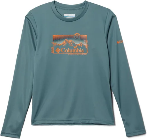 Vista 16 de Columbia Camiseta Grizzly Peak Ls Graphic para niño Negro Gema Berg