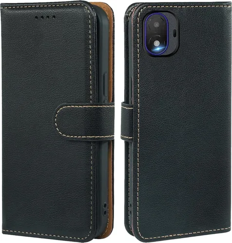 Vista 35 de Funda tipo cartera para Motorola Moto G Power 2026/2025, con bloqueo RFID, de piel sintética, para Moto G Power 2026, cierre magnético, tarjetero