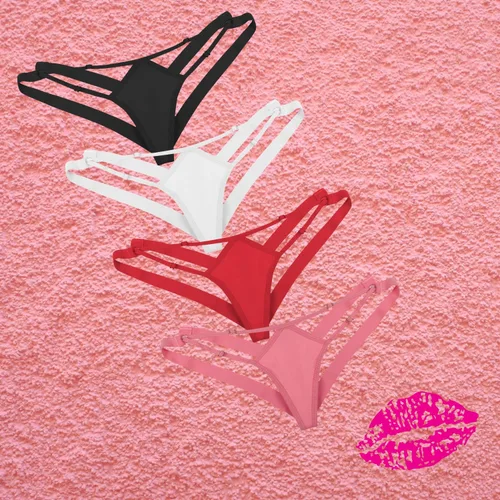 Vista 4 de Besame - Tanga para mujer, talla G, 4