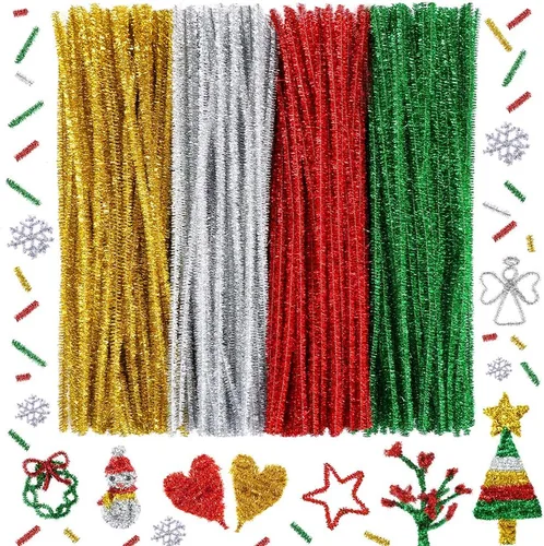 Vista 4 de Caydo 324 piezas de limpiapipas multicolor manualidades, 27