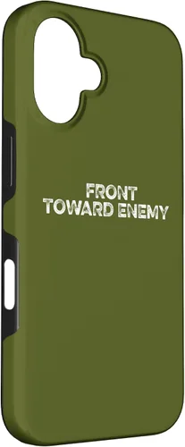Vista 3 de Funda para iPhone 16 frente a la mina enemiga militar veterano ejército Claymore Mines Case