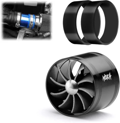 Vista 11 de Mi2KA Turbina de admisión de aire de combustible, ahorro de gas, sistema de aceleración turbonador de un solo ventilador Turbo 2.5 "-3.0