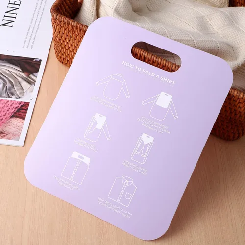 Vista 4 de Tabla plegable para camisas, carpetas de lavandería, tablas plegables para adultos y niños