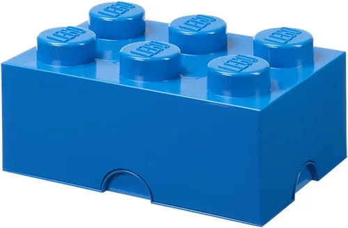 Vista 14 de Room Copenhagen LEGO - Caja de ladrillo de almacenamiento apilable con 6 pernos, bloques de construcción organizativos decorativos para juguetes