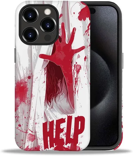 Vista 28 de CARLOCA Funda compatible con iPhone 15 Pro Max, funda protectora de gato en A para iPhone 15 Pro Max, TPU suave + PC duro 2 en 1, funda protectora