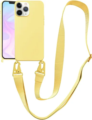Vista 154 de Funda compatible con iPhone 8 Plus, iPhone 7 Plus/6 Plus/6S Plus con cordón, funda cruzada para iPhone con correa ajustable de silicona para iPhone