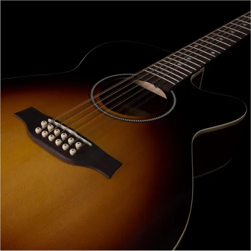 Vista 9 de SEAGULL S12 CH CW Spruce Sunburst GT Presys II