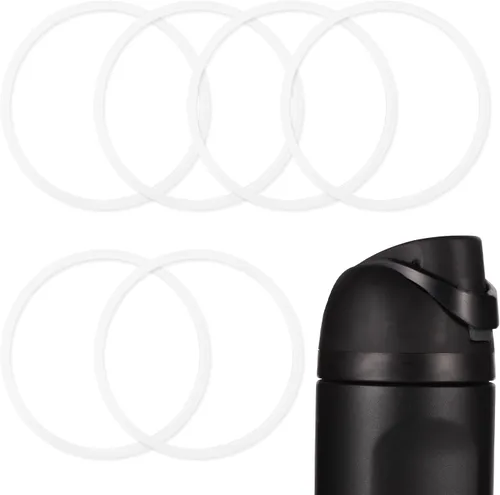 Vista 12 de 6 piezas de anillo de sellado de botella de agua de repuesto para Owala FreeSip, juntas de anillo O de sello de tapa de silicona, piezas de repuesto