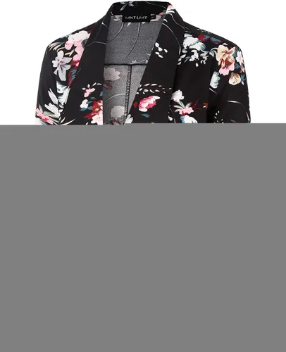 Vista 2 de Unifizz Blazer Casual para Mujer con Bolsillos Frente Abierto Cardigan Chaqueta de Trabajo Oficina Manga 34