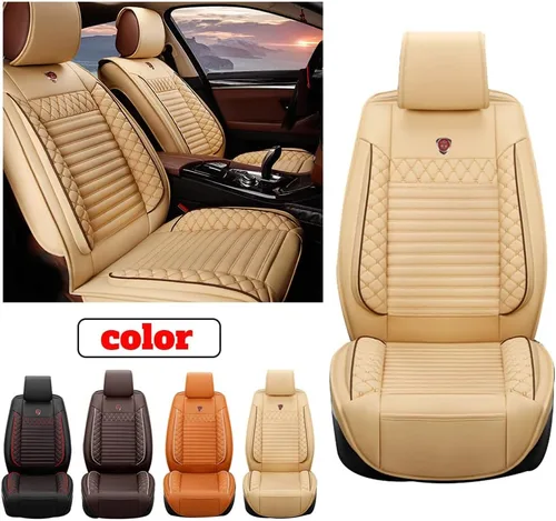 Vista 2 de Fundas de asiento delantero para RX 350 RX350 2012-2017 de cuero sintético protector de asiento de coche cojines impermeables accesorios de asiento