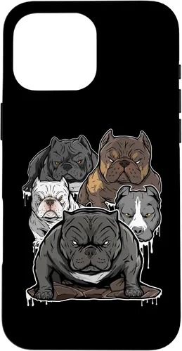 Vista 19 de Pitbull shirt, Pitbull terrier, Bully, American bullies dog Case for iPhone 16