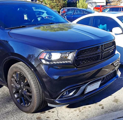 Vista 6 de iJDMTOY Kit de reubicación de placa de matrícula sin taladro para rejilla delantera, compatible con Challenger Charger Durango Grand Cherokee
