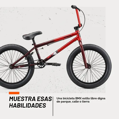 Vista 2 de Mongoose Legion Freestyle - Bicicleta BMX para ciclistas de nivel avanzado o profesional, para hombres y mujeres adultos, marco de Chromoly 4130
