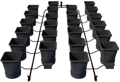 Vista 21 de AutoPot Sistema de 12 ollas XL con macetas de plástico de 6.6 galones y FlexiTank de 60 galones, sistema hidropónico de riego automático alimentado