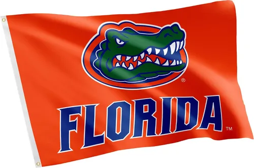 Vista 7 de Desert Cactus Bandera de la Universidad de Florida UF Gators Banner 100% poliéster para interiores y exteriores, banderas de 3 x 5 pies (diseño Z)