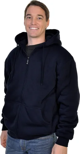 Vista 34 de Chaqueta con capucha con cremallera completa y forro de sherpa
