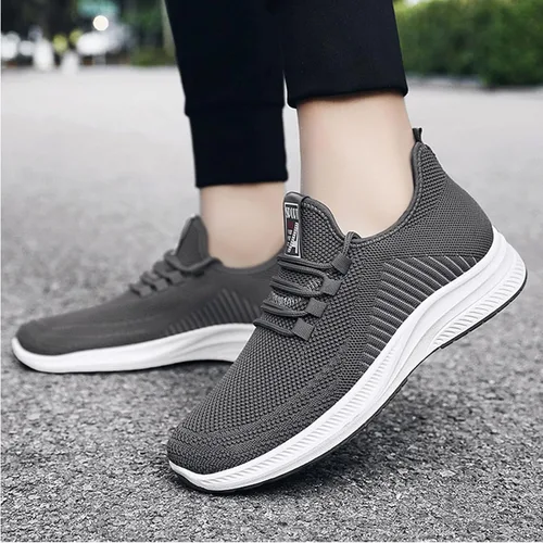 Vista 7 de SNGSHJ Zapatos blancos para hombre, zapatos deportivos para hombre, zapatos de baloncesto cómodos para otoño e invierno para hombre