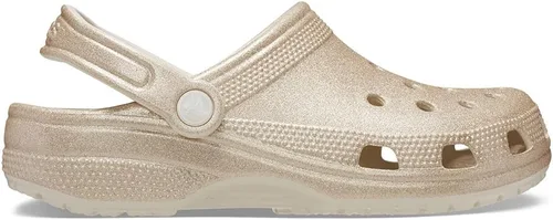 Vista 5 de Crocs Classic Clog - Glitter Champagne Glitter Hombres 9, Mujer 11 M