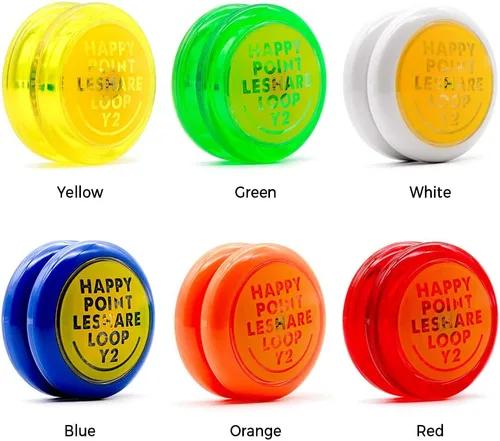 Vista 4 de Yoyo de plástico sensible Yoyo Ball para niños principiantes entretenimiento
