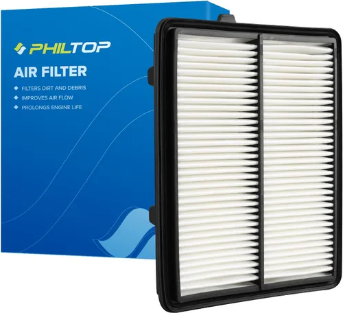 Vista 34 de PHILTOP CA9525 Engine Air Filter for Kia Sorento 2003-2009 Flexible Panel, Increased Acceleration, Engine Protection, Easy Install, No Tools