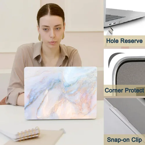 Vista 44 de Funda compatible con MacBook Air de 11 pulgadas 2015-2010 A1465 A1370, diseño impreso de plástico para laptop, carcasa protectora Air de 11.6