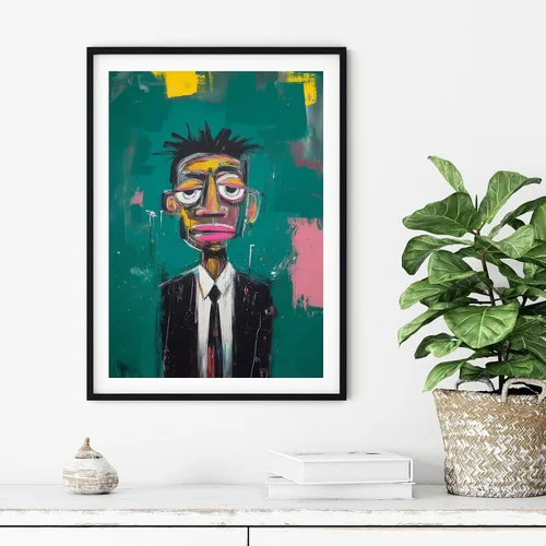 Vista 6 de Lienzo decorativo para pared, diseño de cultura negra, póster afroamericano de arte para pared, arte abstracto, pintura al óleo para sala de estar