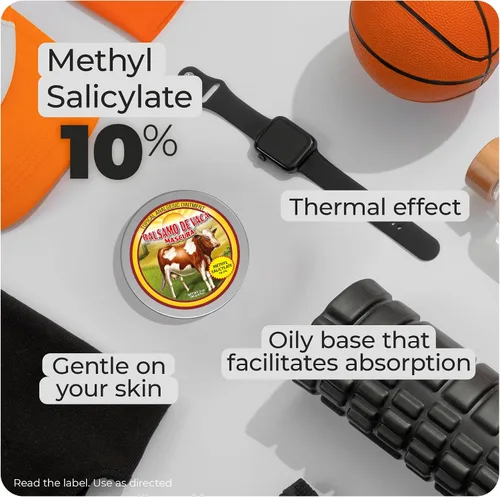 Vista 5 de BALSAMO DE LA VACA MASCURA Analgésico tópico – Crema para aliviar el dolor con salicilato de metilo para frotar muscular, aliviar el dolor articular