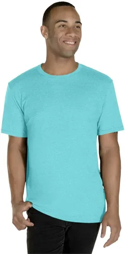 Vista 24 de Jerzees - Camiseta de cuello redondo hilado en anillo de mezcla prémium - 560MR Azul scuba