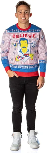 Vista 3 de My Hero Academia Plus Ultra Deku Izuku Midoriya - Suéter feo de Navidad para hombre