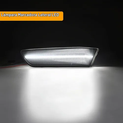 Vista 2 de Luces de posición laterales LED compatibles con G35 2D Coupé 2003-2007 / para Skyline V35 Coupe 2002-2007, lámparas de marcadores laterales de Luces