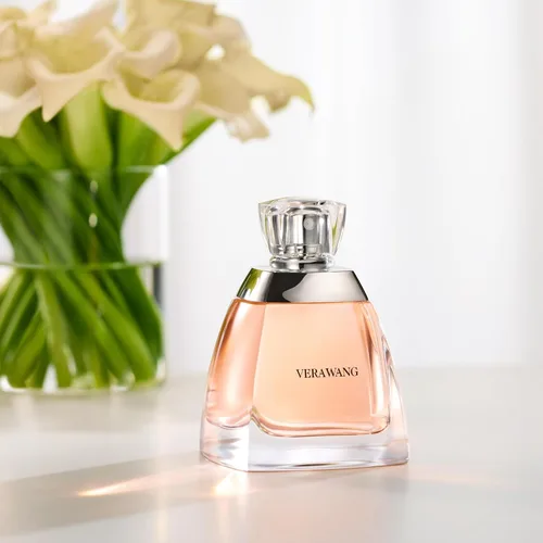 Vista 7 de Vera Wang Eau de Parfum para mujer, aroma delicado, floral, notas de iris, lirios y sándalo, femenino y sutil, 3.4 onzas líquidas