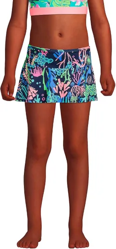 Vista 3 de Lands' End Falda de natación para niñas