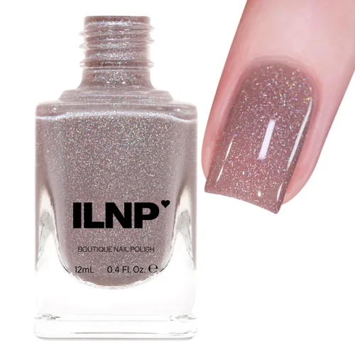 Vista 313 de ILNP 1UP - Esmalte de uñas holográfico, manicura resistente al desprendimiento, laca de uñas de larga duración, acabado suave y brillante,