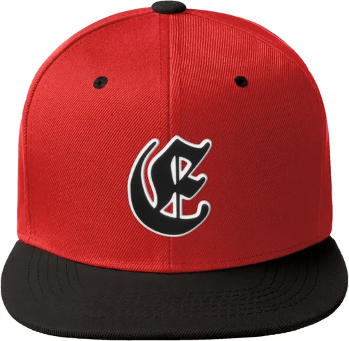 Vista 1049 de Daxton Gorra clásica con visera de billete plano con letras del alfabeto inglés antiguo de la A a la Z
