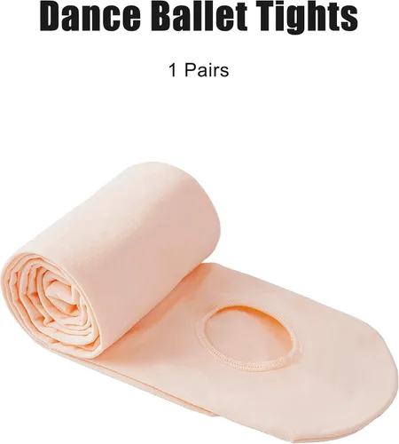 Vista 7 de Mallas de ballet para niñas y mujeres, leggings de transición, ultra suaves, convertibles, para estudiantes (niños pequeñosadultos)