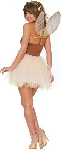 Vista 4 de Dreamgirl Disfraz de hadas del bosque para mujer
