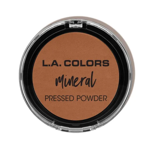 Vista 25 de L.A. COLORS Polvo Mineral Prensado, Tono Clásico CMP377 Tan clásiico