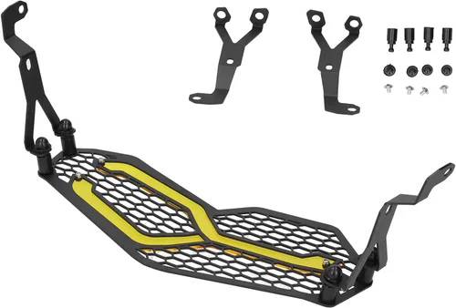 Vista 8 de Fydun Cubierta de malla para faro delantero de motocicleta con soporte fijo para F750GS / F850GS 2018‑2019