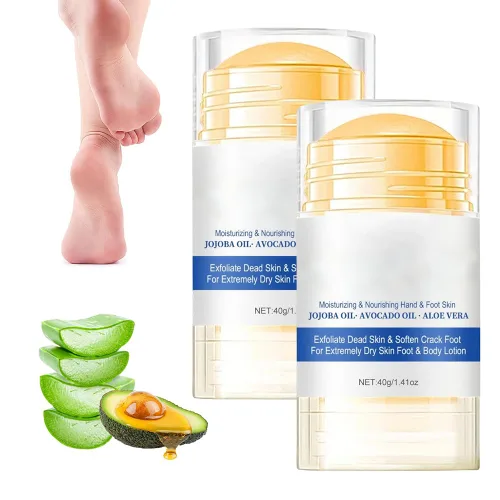 Vista 8 de Crema de urea 60% hidratante en barra para el cuidado de los pies, nueva crema hidratante y antigrietas para pies secos y agrietados, loción