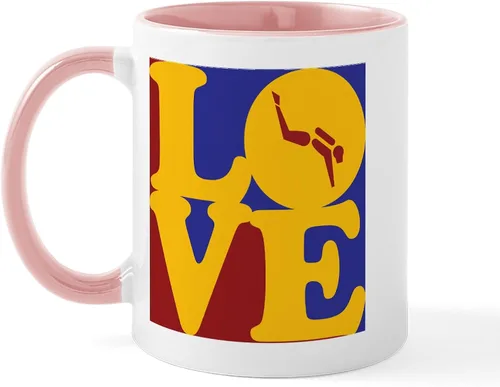 Vista 39 de CafePress Scuba Flag Diver Taza de café de cerámica de 11 oz (11.0 fl oz)