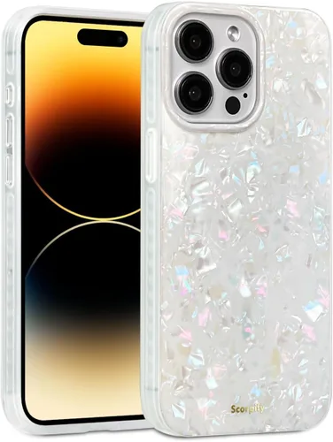 Vista 42 de SCORPIFY Funda para iPhone 15 Pro Max [Compatible con MagSafe] con Diseño de Estampado de Leopardo Guepardo Negro Mate, Linda Funda Magnética
