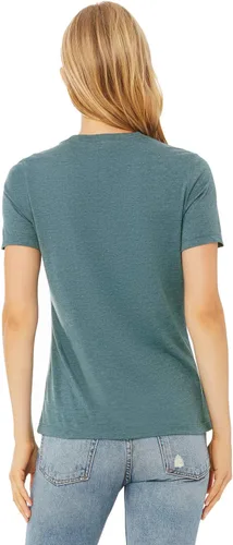 Vista 3 de Camiseta CVC relajada de BELLA + CANVAS