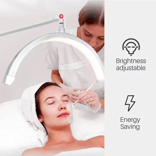 Vista 3 de Lámpara de pestañas para extensiones de pestañas, luz de luna LED para pestañas, faciales, tatuajes, esteticistas, lámpara de iluminación fresca