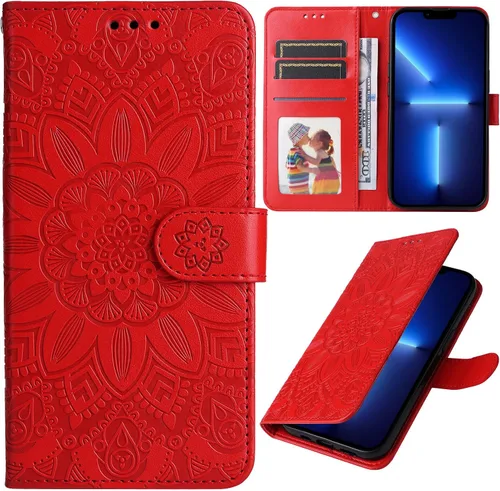 Vista 8 de XYX Wallet Case for Redmi Note 10s, Sunflowers Pattern Folio Stand Credit Card Slots Magnetic Closure Flip Protective Cover for Xiaomi Redmi Note