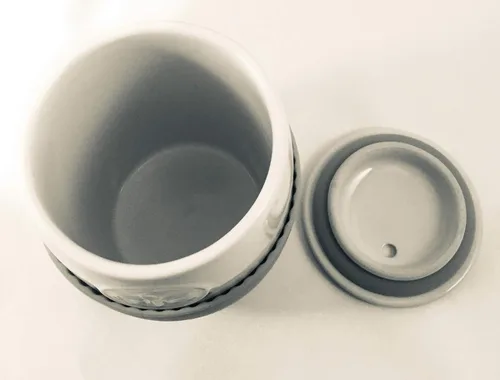 Vista 2 de Pampered Chef - Cocedor de huevos de cerámica Recipiente para preparar huevos en microondas Dispositivo para preparación rápida de huevos