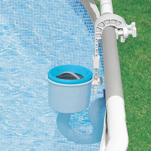 Vista 7 de Intex Deluxe Limpiador automático de superficie para piscina montado en pared - 800 GPH+